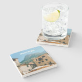 Montenegro Cityscape  ストーンコースター (横)