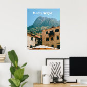 Montenegro Cityscape  ポスター (ホームオフィス)