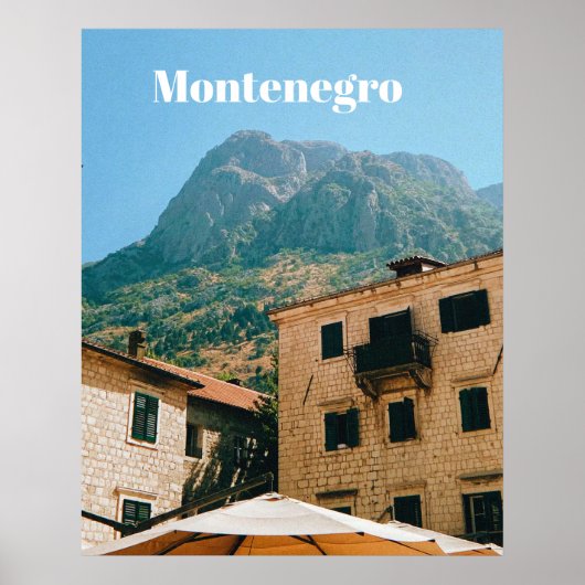 Montenegro Cityscape  ポスター (正面)