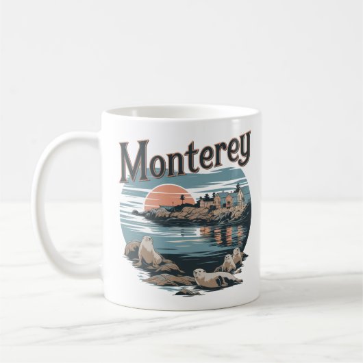 Monterey コーヒーマグカップ (左)