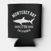 Monterey Bay California Surfer Gift 缶クーラー (正面)
