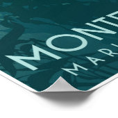 Monterey Bay Marine Sanctuary; Otter ポスター (角)