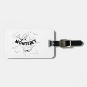 Monterey California Whales ラゲッジタグ (正面横)