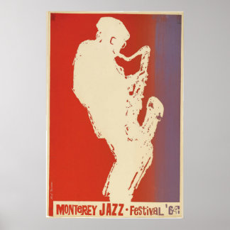 Monterey Jazz Festival Poster 1964 ポスター