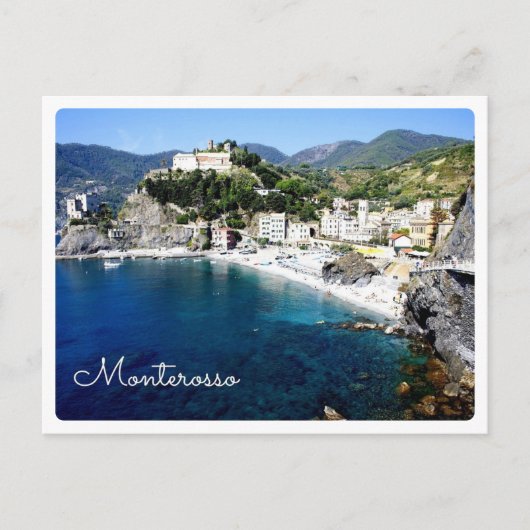 MONTEROSSO - Cinque Terre – リグーリア – イタリア –  ポストカード (正面)