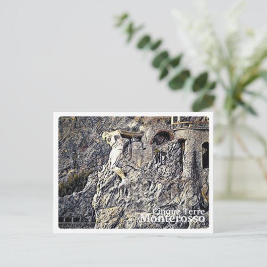MONTEROSSO Cinque Terre - THE GIANT – はがき (スタンド正面)