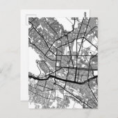 Monterrey Mexico City Map ポストカード (正面/裏面)