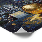 Monterrey Soccer Art 2026 Stadium City Design ポスター (角)