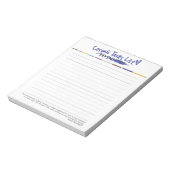 Montessori一覧 ノートパッド (回転)