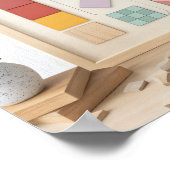 Montessori Cognitive Development Poster  ポスター (角)