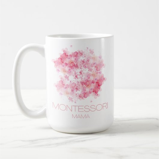 Montessori Mama コーヒーマグカップ (左)
