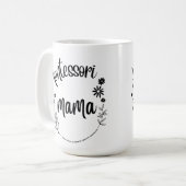 Montessori mama コーヒーマグカップ (正面左)