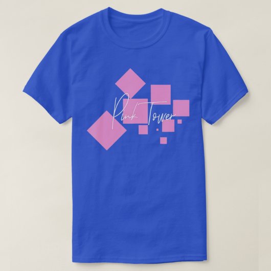 Montessori Material Pink Tower  for Women Men & Ki Tシャツ (デザイン正面)