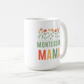 Montessori Mom コーヒーマグカップ (正面右)