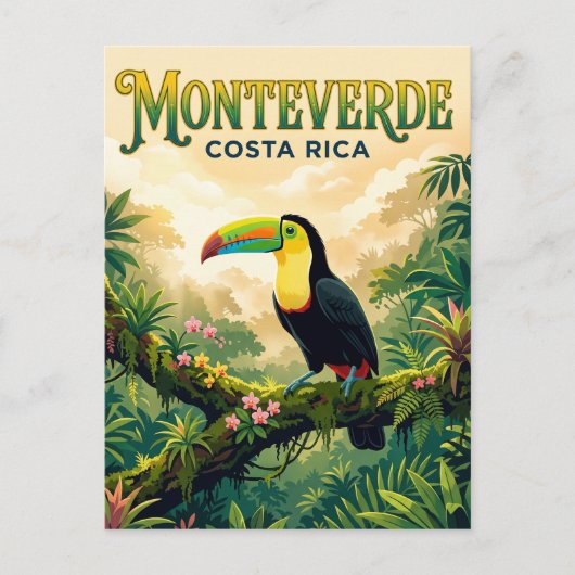 Monteverde Cloud Forest Costa Rica ポストカード (正面)