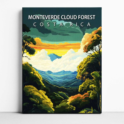 Monteverde Cloud Forest Costa Rica Canvas Print キャンバスプリント