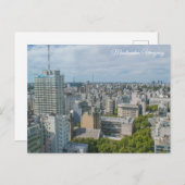Montevideo, Uruguay, Mirador Panorámico  ポストカード (正面/裏面)