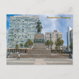 Montevideo, Uruguay, Plaza Independencia ポストカード