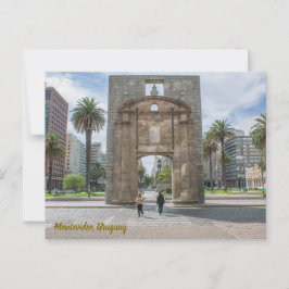 Montevideo, Uruguay, Puerta de la Ciudadela ポストカード