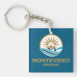 Montevideo Uruguay South America キーホルダー
