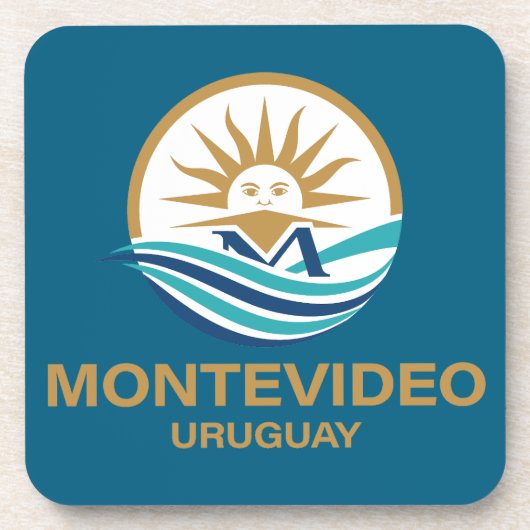 Montevideo Uruguay South America コースター (正面)
