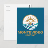 Montevideo Uruguay South America ポストカード (正面/裏面)