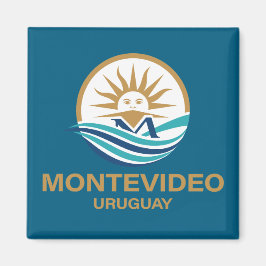 Montevideo Uruguay South America マグネット