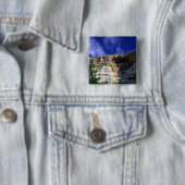 Montezumaの城の国家記念碑、アリゾナ、 缶バッジ (インサイチュ)