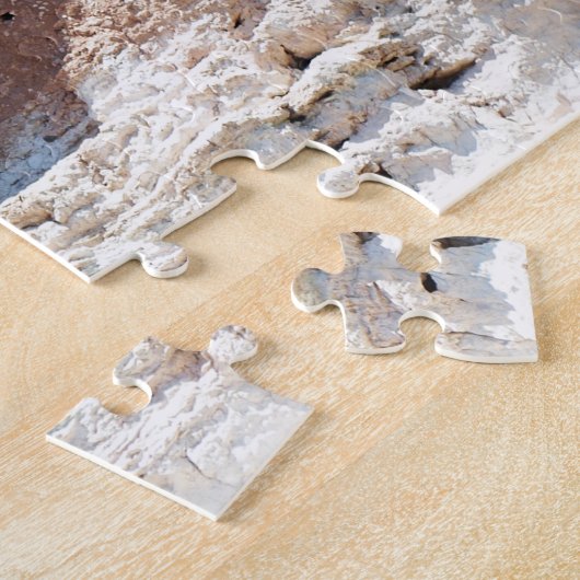 Montezumaの城の崖に建てられた家- NMの陸標 ジグソーパズル (側面)