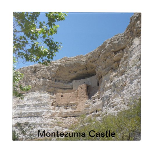 Montezuma Casleの国立公園のタイル タイル (正面)