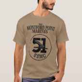 MONTFORD MARINES 51ST BATTALION Tシャツ (正面)