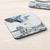 Montgolfierの兄弟の熱気球の上昇 コースター (左側)