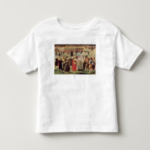Montgolfierの気球の上昇 トドラーTシャツ