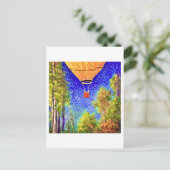 Montgolfière un ポストカード (スタンド正面)