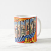 Montgomery AL Retro Mug コーヒーマグカップ (正面右)