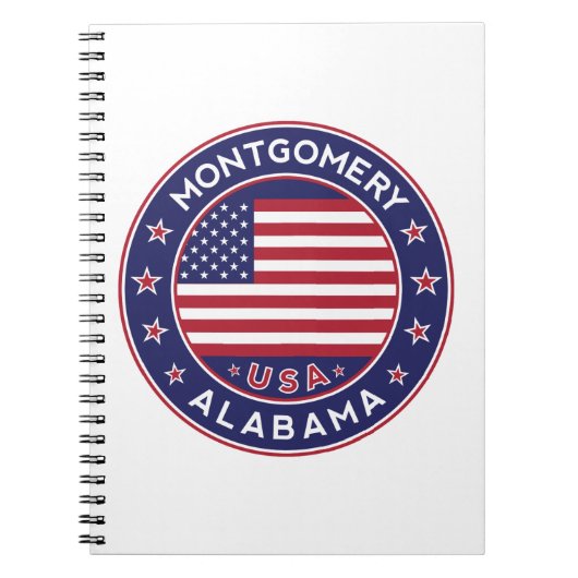 Montgomery, Alabama ノートブック (正面)