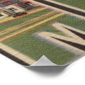 Montgomery, Alabama – 大きな文字のシーン ポスター (角)