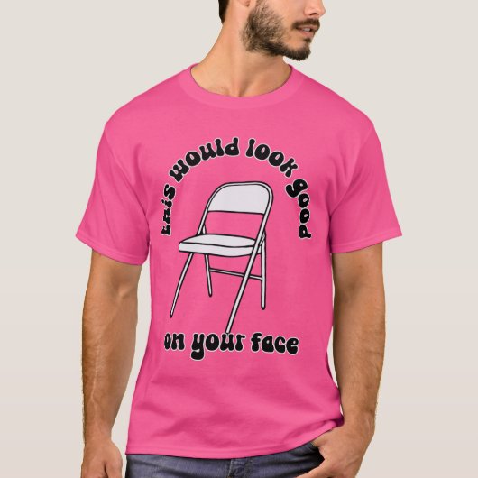 Montgomery Brawl Alabama Tea Party chair fight 050 Tシャツ (正面)