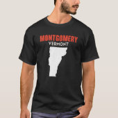 Montgomery Vermont USA State America Travel Vermon Tシャツ (正面)