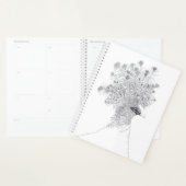 Month and Weekly Planner Crowned Pigeon  プランナー手帳 (ディスプレー)