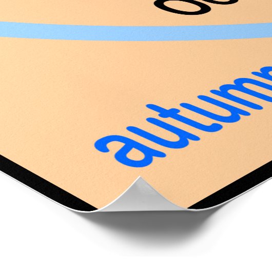 Months of the Year Poster ポスター (角)