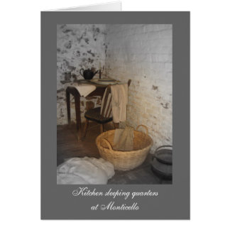 Monticelloの台所睡眠の四分の一