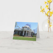 monticello カード (黄色い花)