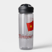 Montjoie! Saint-Denis! Red Oriflamme with Sun ウォーターボトル (正面)