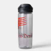 Montjoie! Saint-Denis! Red Oriflamme with Sun ウォーターボトル (背面)