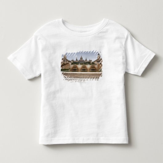 Montjucの要塞 トドラーTシャツ (正面)