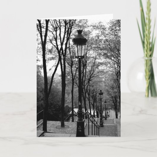 Montmartreのステップ カード (正面)