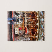 Montmartreの回転木馬 ジグソーパズル (横)