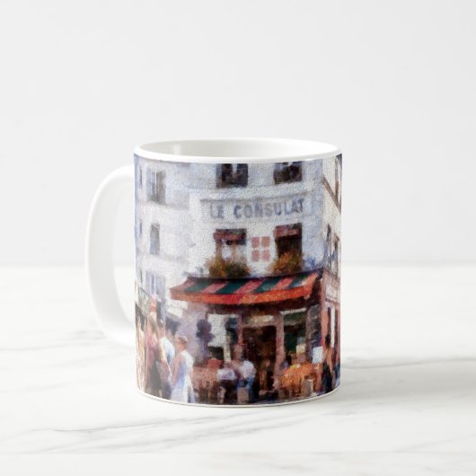 Montmartre コーヒーマグカップ (正面左)