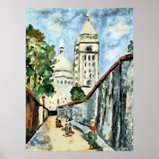 Montmartre et le Sacré-Cœur en lumière ポスター (正面)